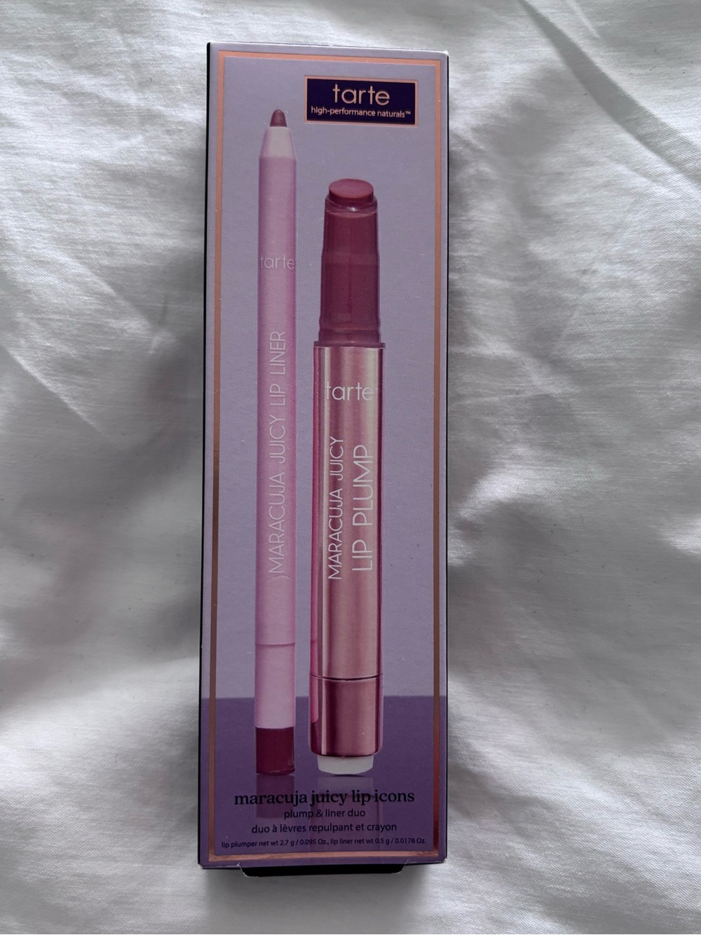 Tarte 2-pc Maracuja Juicy Lip Plump & Liner Duo - Rosy Neutrals